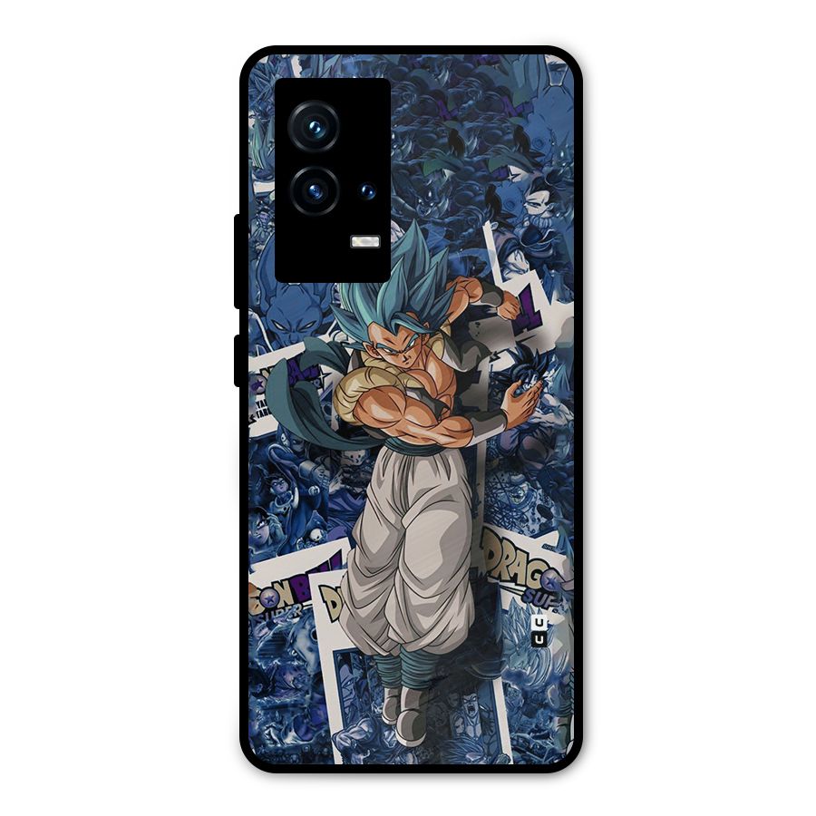 Gogeta Stance Metal Back Case for iQOO 9 5G