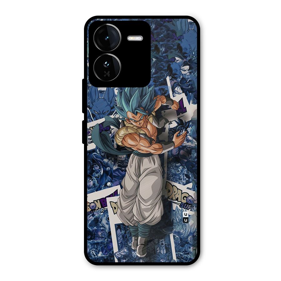 Gogeta Stance Metal Back Case for iQOO Z9