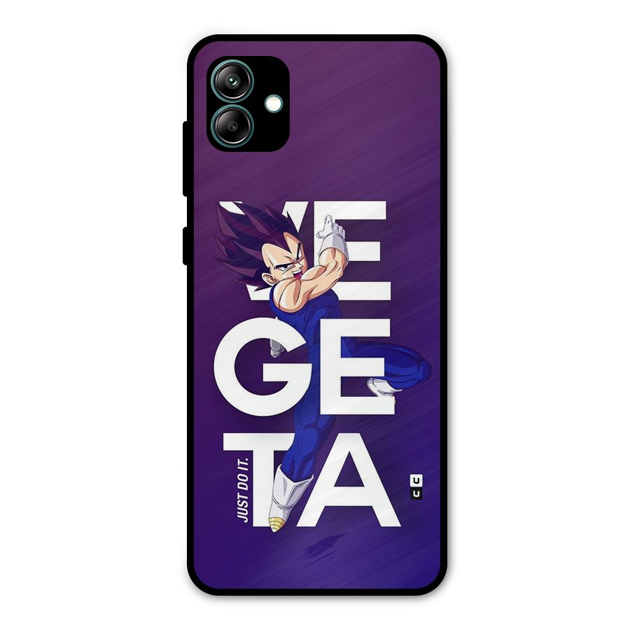 Gogeta Stance Typo Metal Back Case for Galaxy A04