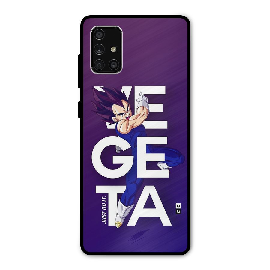 Gogeta Stance Typo Metal Back Case for Galaxy A71