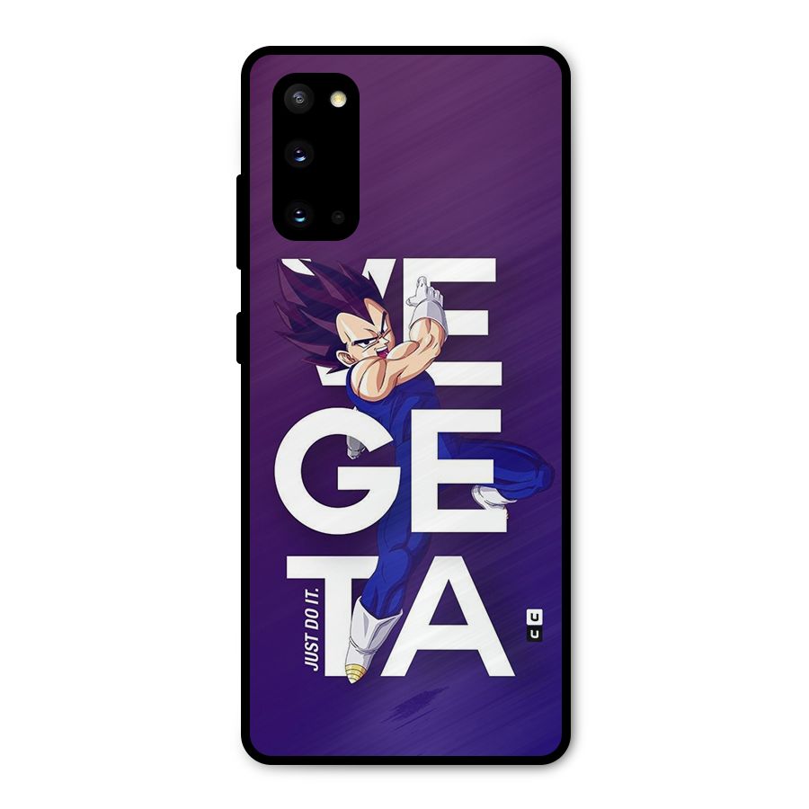 Gogeta Stance Typo Metal Back Case for Galaxy S20