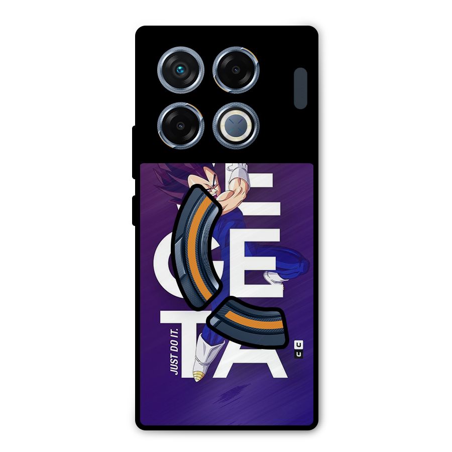 Gogeta Stance Typo Metal Back Case for Infinix GT 20 Pro
