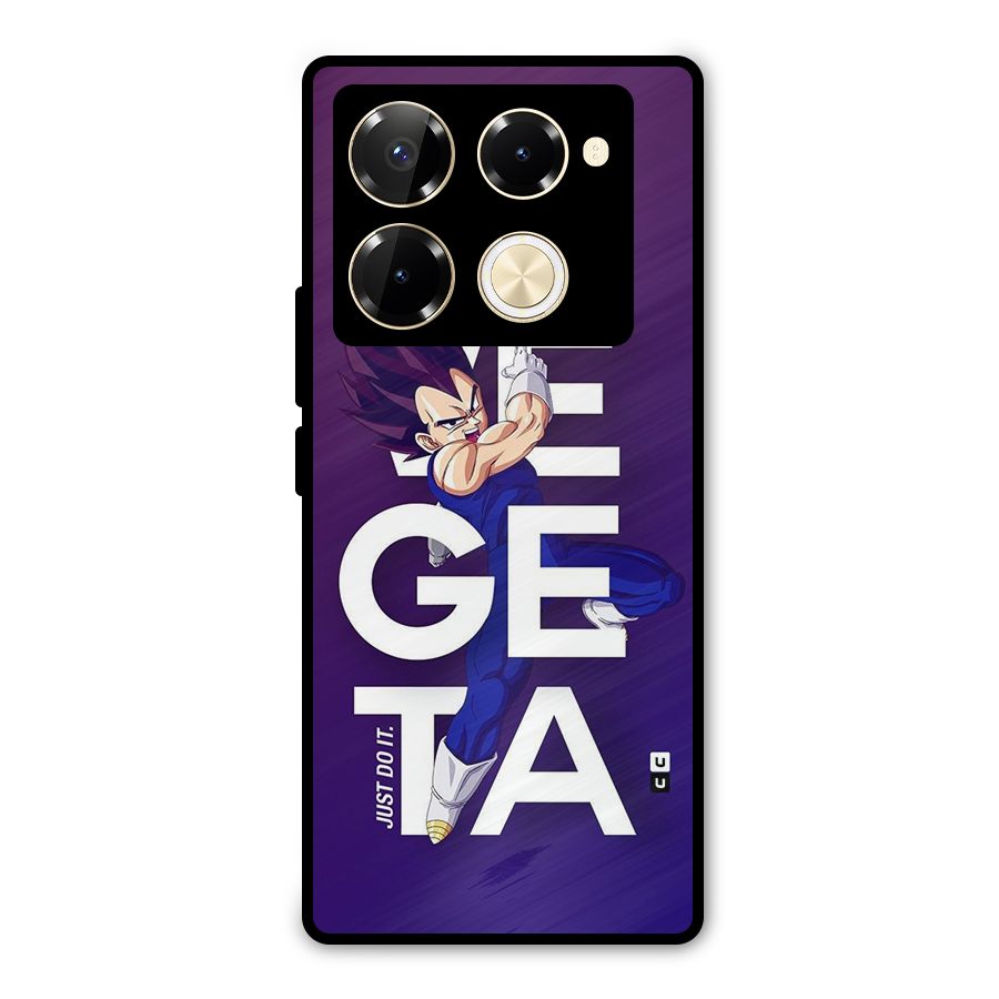 Gogeta Stance Typo Metal Back Case for Infinix Note 40 Pro Plus