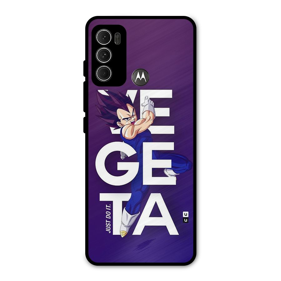 Gogeta Stance Typo Metal Back Case for Moto G60