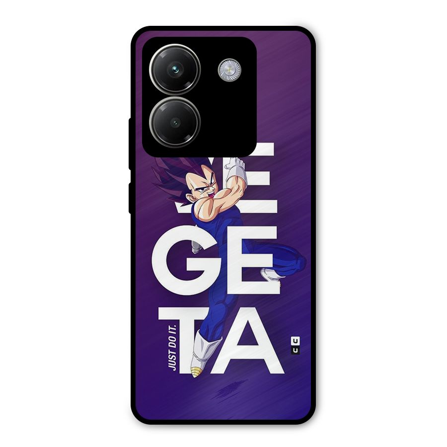 Gogeta Stance Typo Metal Back Case for Poco M7 Pro 5G