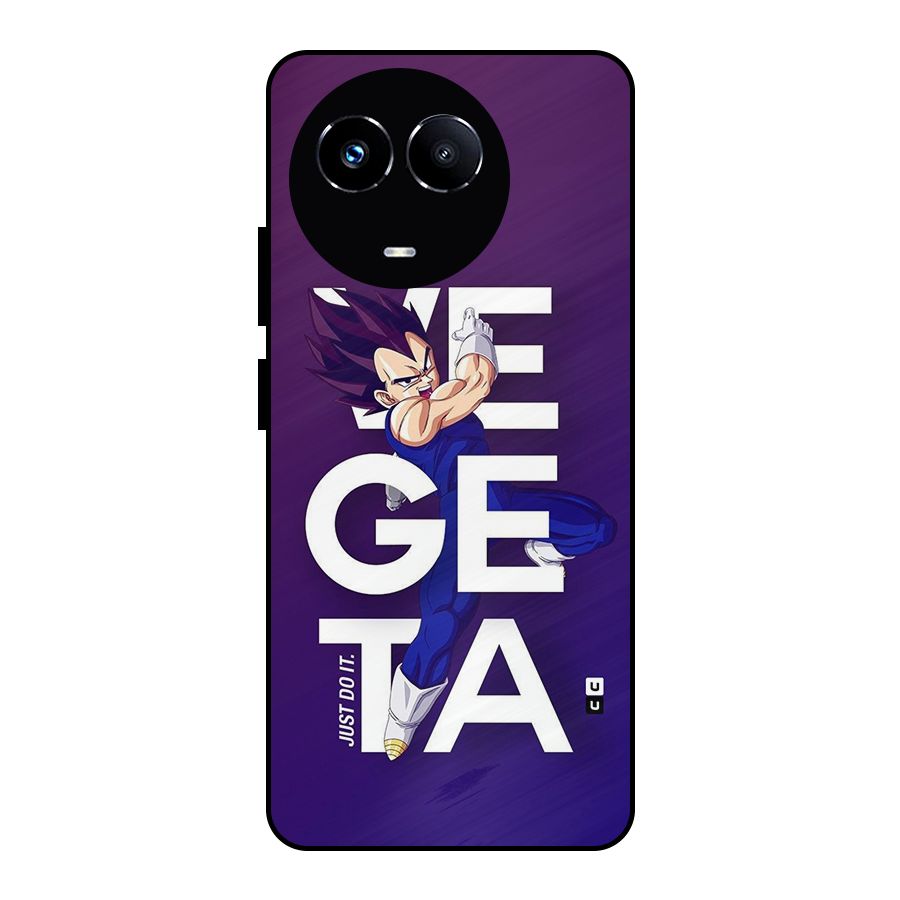 Gogeta Stance Typo Metal Back Case for Realme 11X