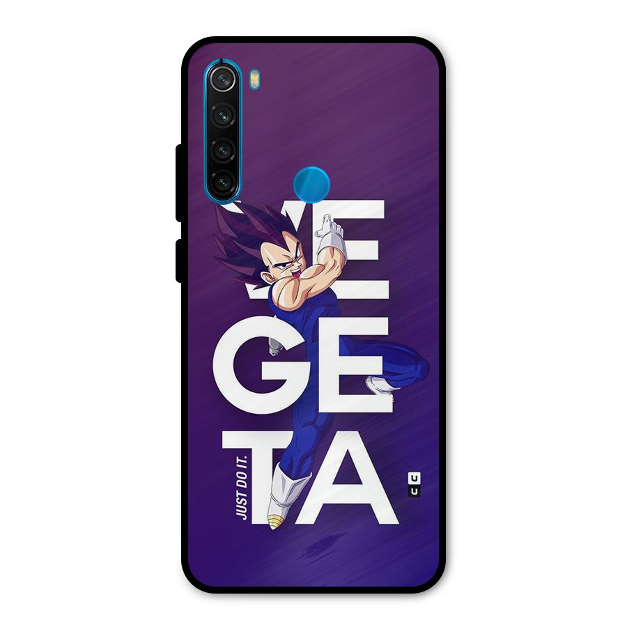 Gogeta Stance Typo Metal Back Case for Redmi Note 8