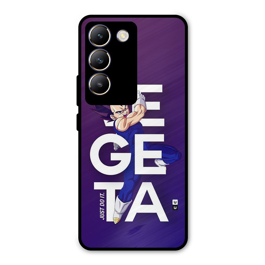 Gogeta Stance Typo Metal Back Case for Vivo T3 5G