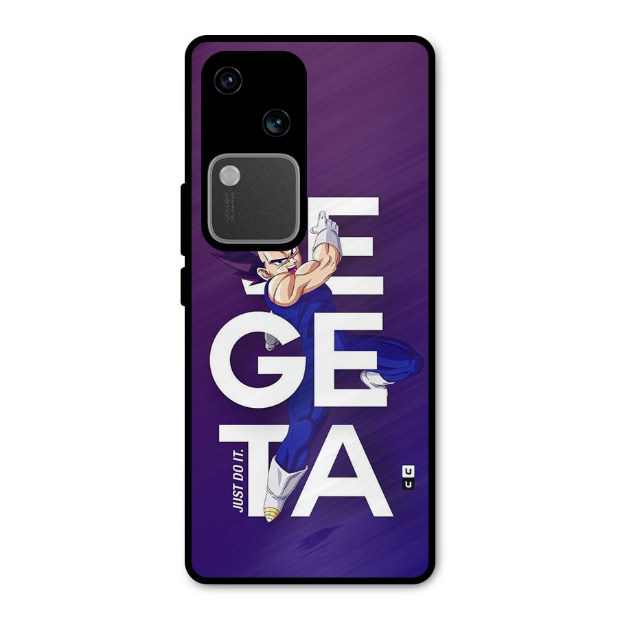 Gogeta Stance Typo Metal Back Case for Vivo V30