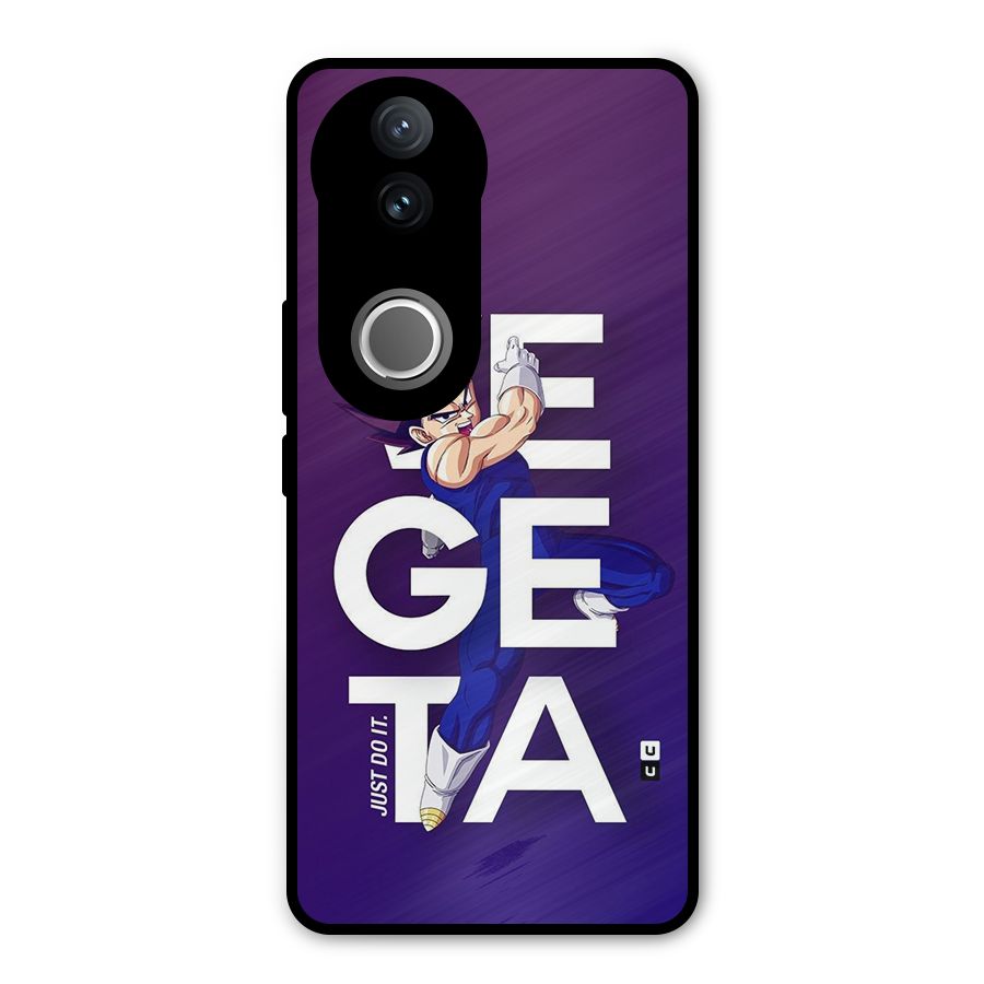 Gogeta Stance Typo Metal Back Case for Vivo V50e