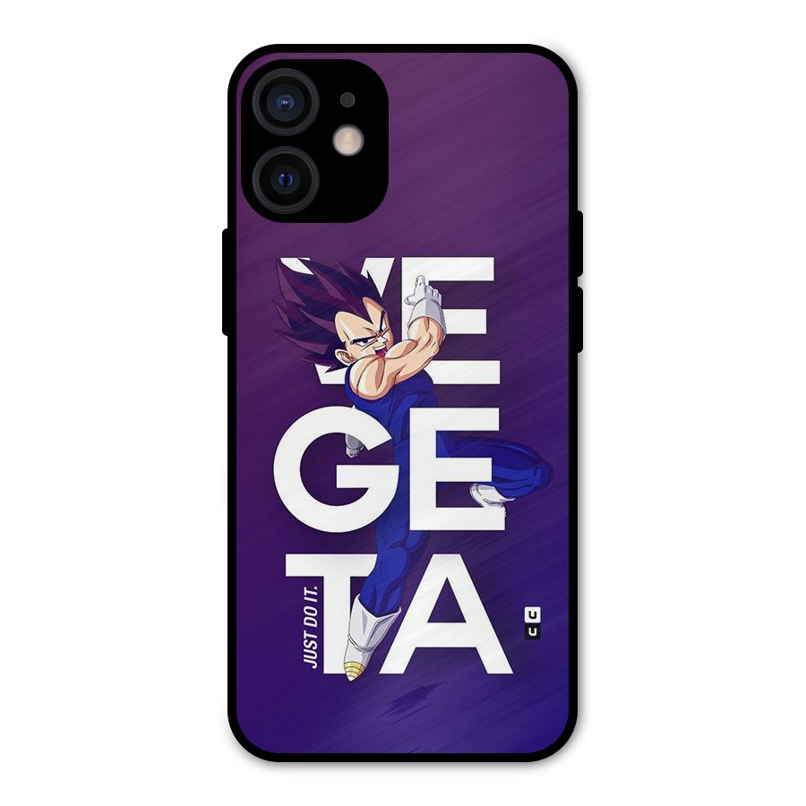 Gogeta Stance Typo Metal Back Case for iPhone 12 Mini