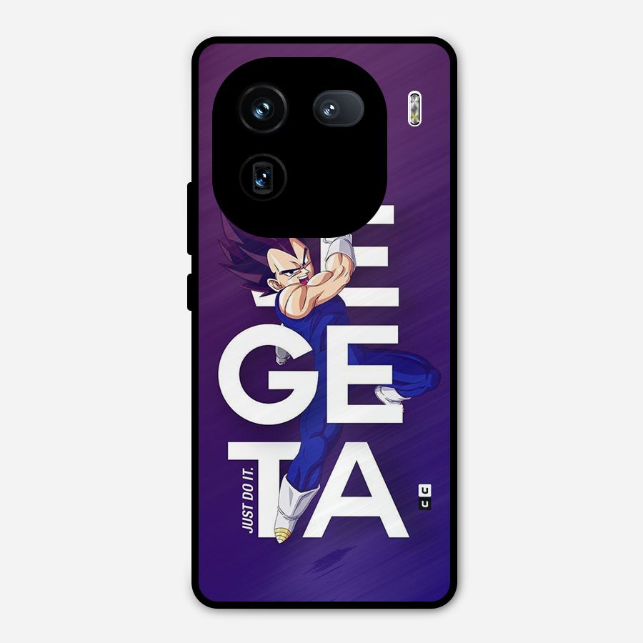 Gogeta Stance Typo Metal Back Case for iQOO 12