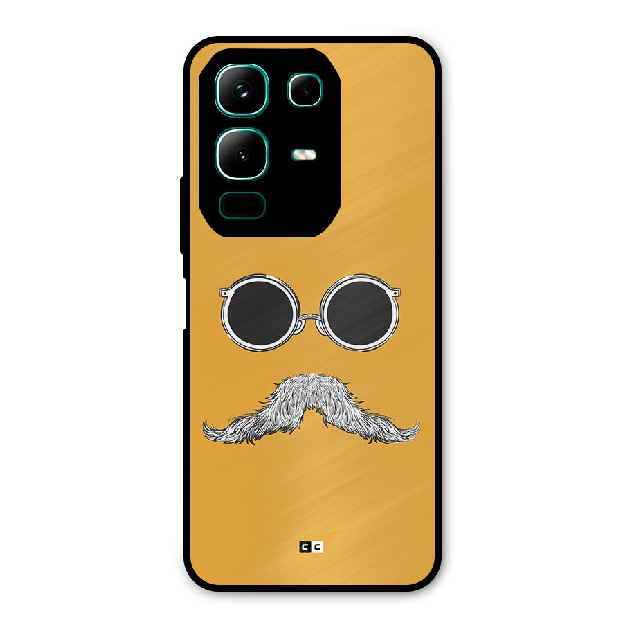 Goggle Man Metal Back Case for Infinix Note 50x
