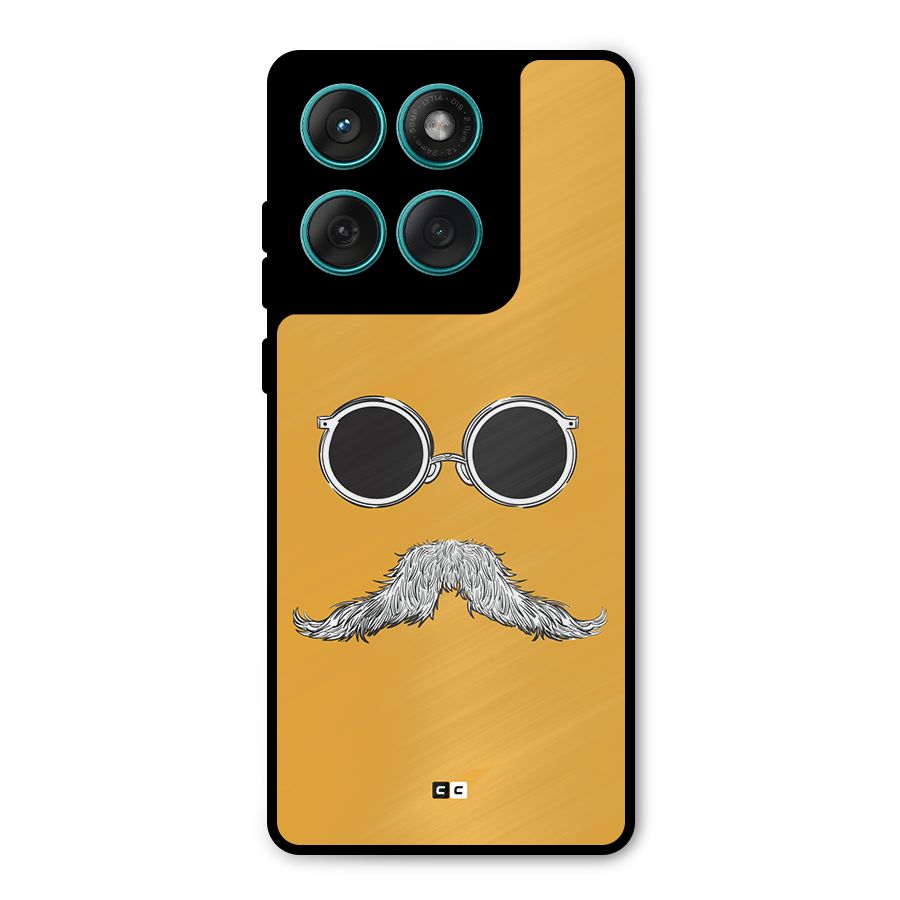 Goggle Man Metal Back Case for Motorola Edge 60