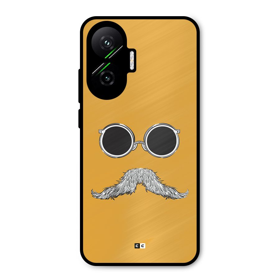 Goggle Man Metal Back Case for Poco F7