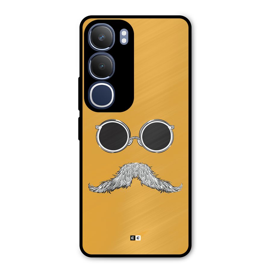 Goggle Man Metal Back Case for Vivo Y29
