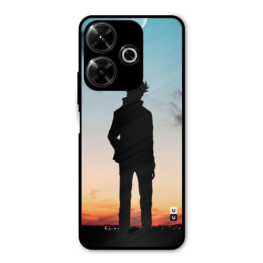 Gojo City Metal Back Case for Poco M6 Plus
