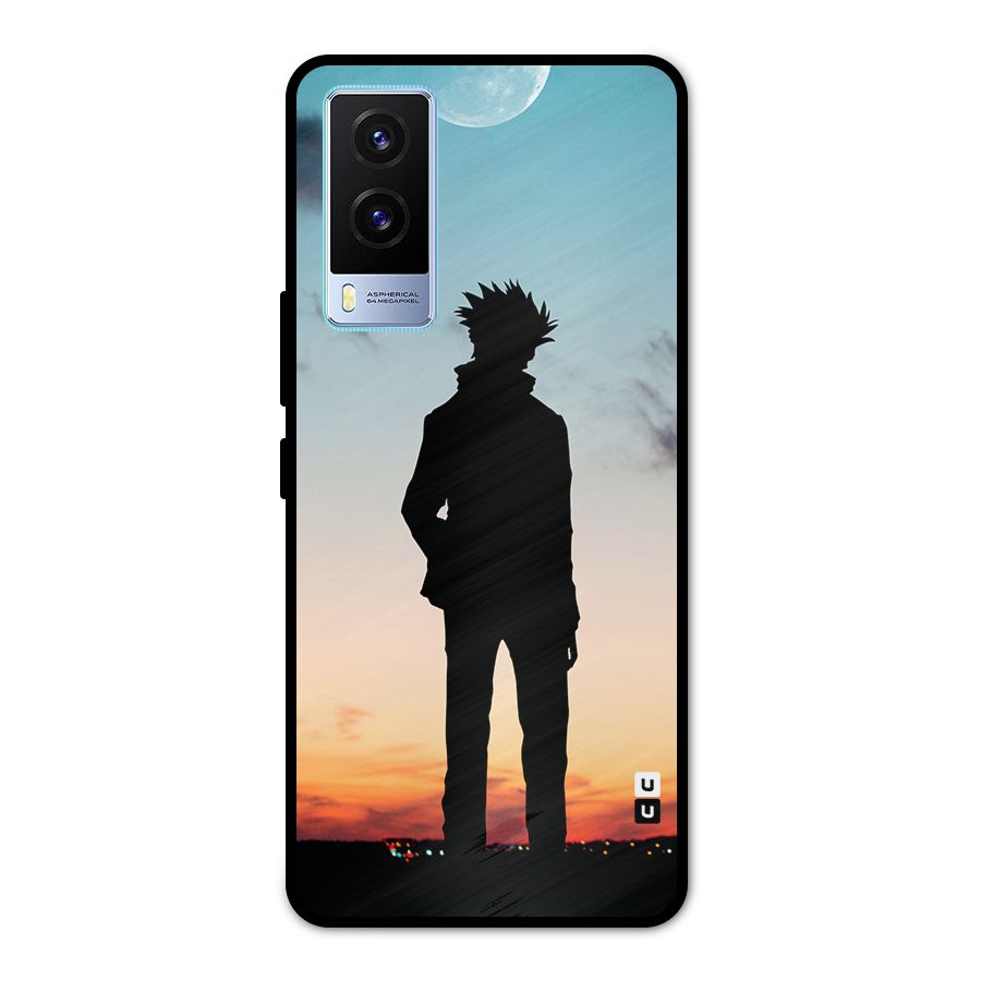 Gojo City Metal Back Case for Vivo V21e 5G