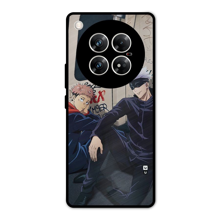 Gojo Itadori Travel Metal Back Case for Infinix Zero 40 5G