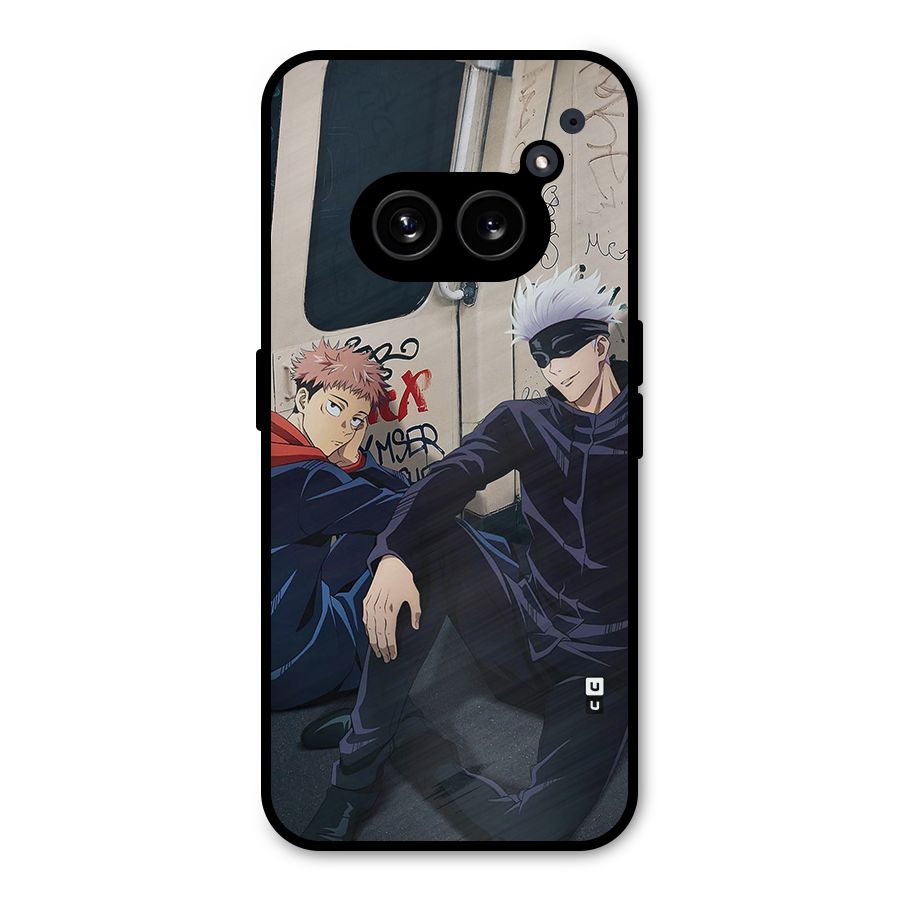 Gojo Itadori Travel Metal Back Case for Nothing Phone 2a