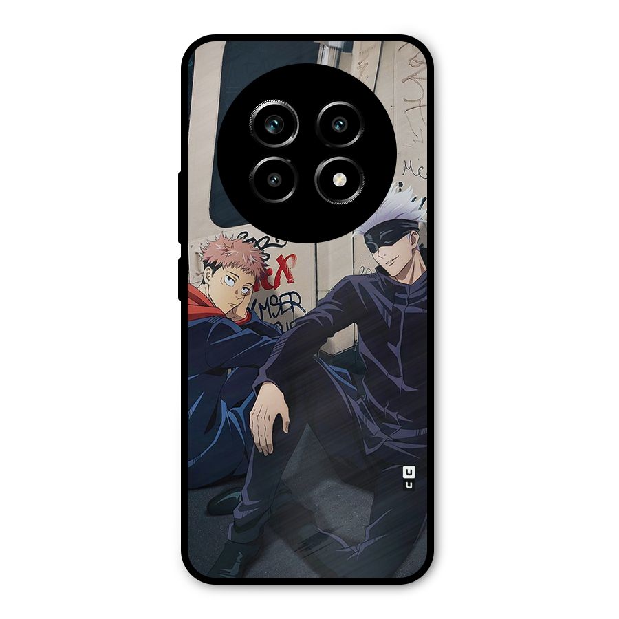 Gojo Itadori Travel Metal Back Case for Realme 13 Pro