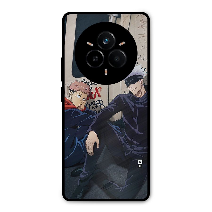 Gojo Itadori Travel Metal Back Case for Realme 14 Pro Plus