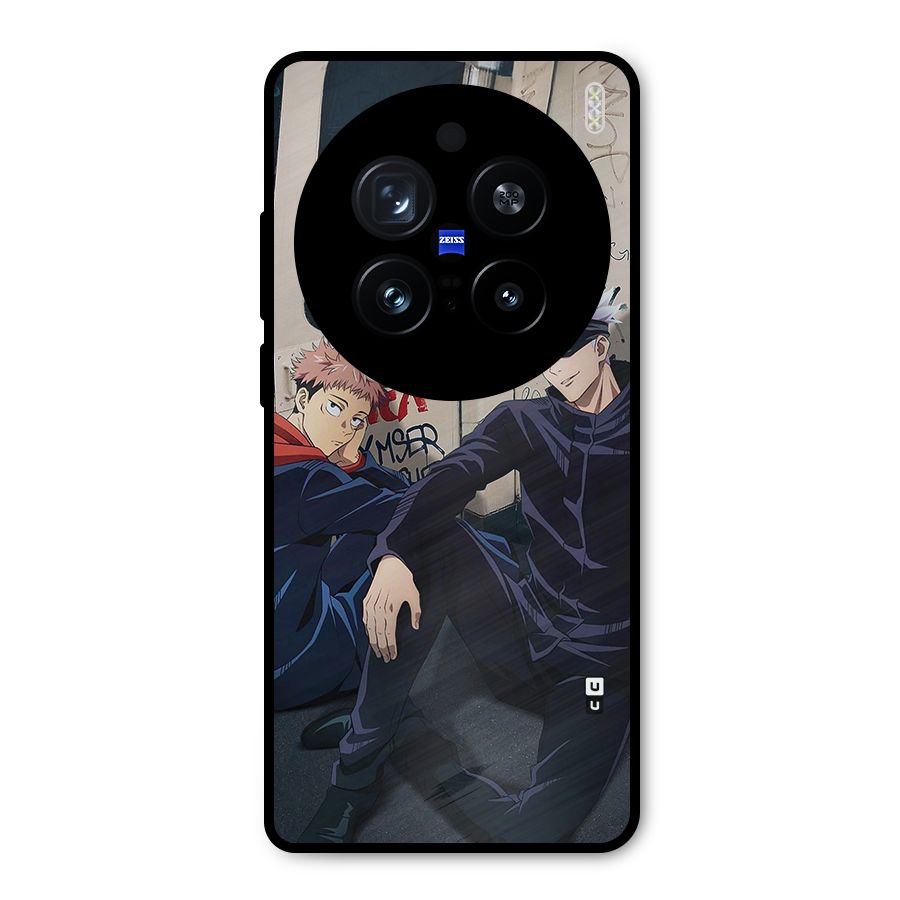 Gojo Itadori Travel Metal Back Case for Vivo X200 Pro