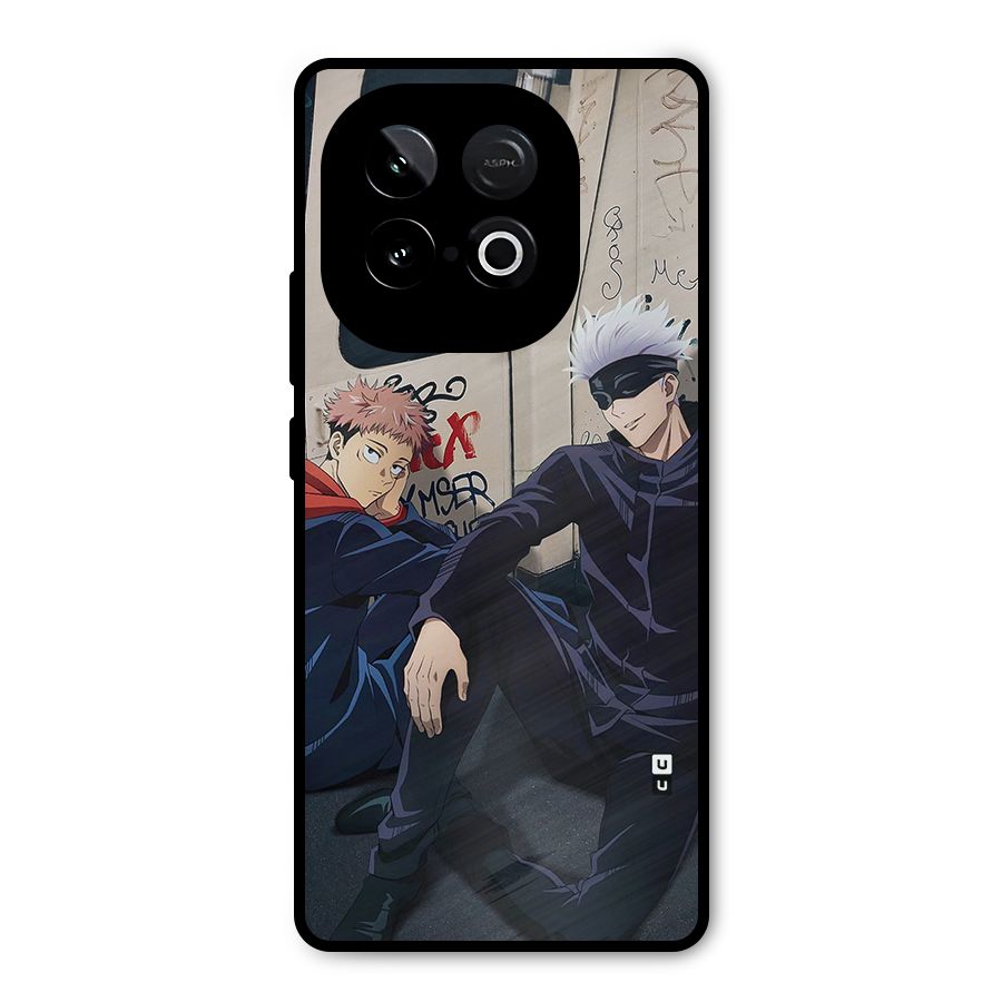Gojo Itadori Travel Metal Back Case for iQOO Neo 10