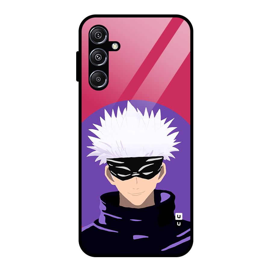 Gojo Lives Glass Back Case for Galaxy M34 5G