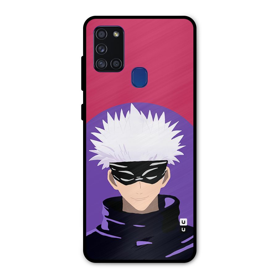 Gojo Lives Metal Back Case for Galaxy A21s