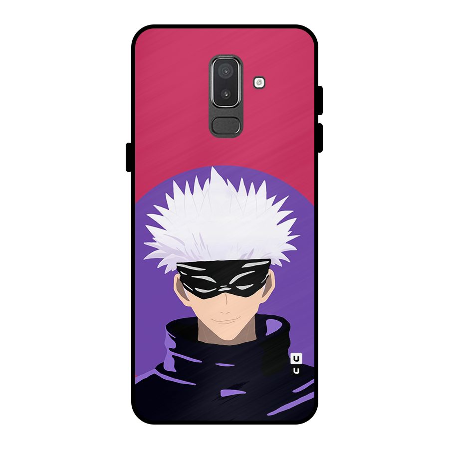 Gojo Lives Metal Back Case for Galaxy On8 (2018)