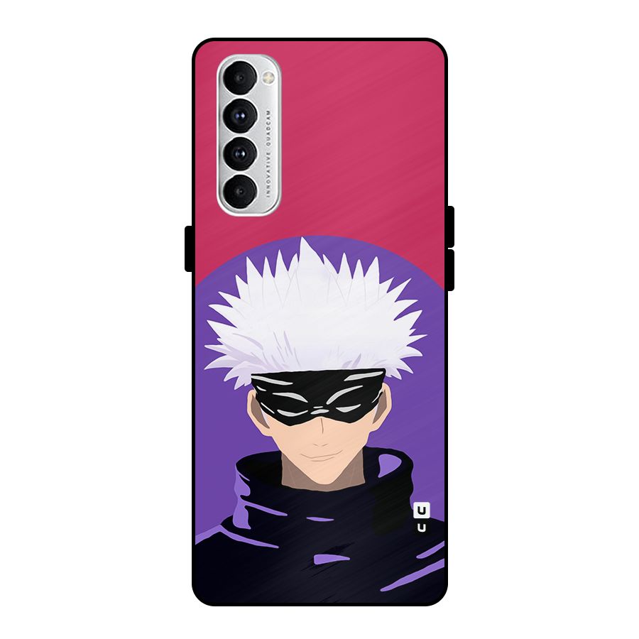 Gojo Lives Metal Back Case for Oppo Reno4 Pro