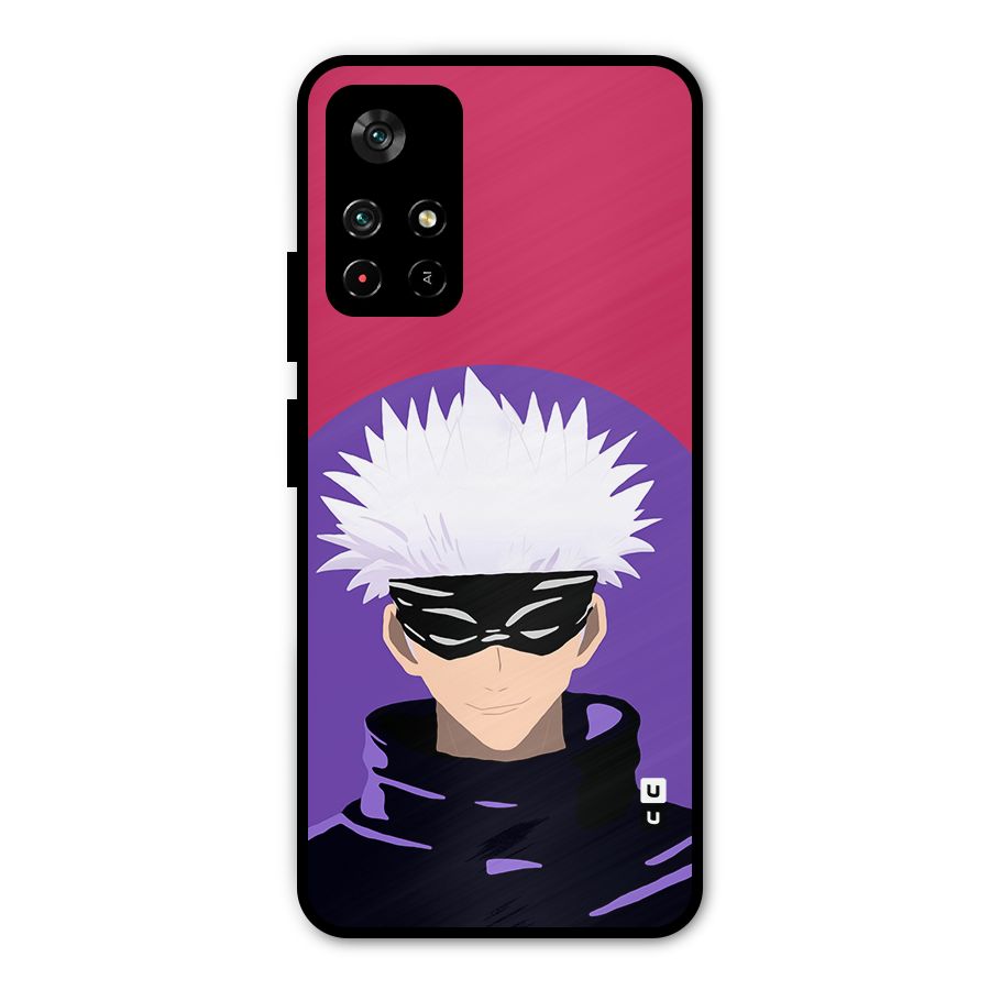 Gojo Lives Metal Back Case for Poco M4 Pro 5G
