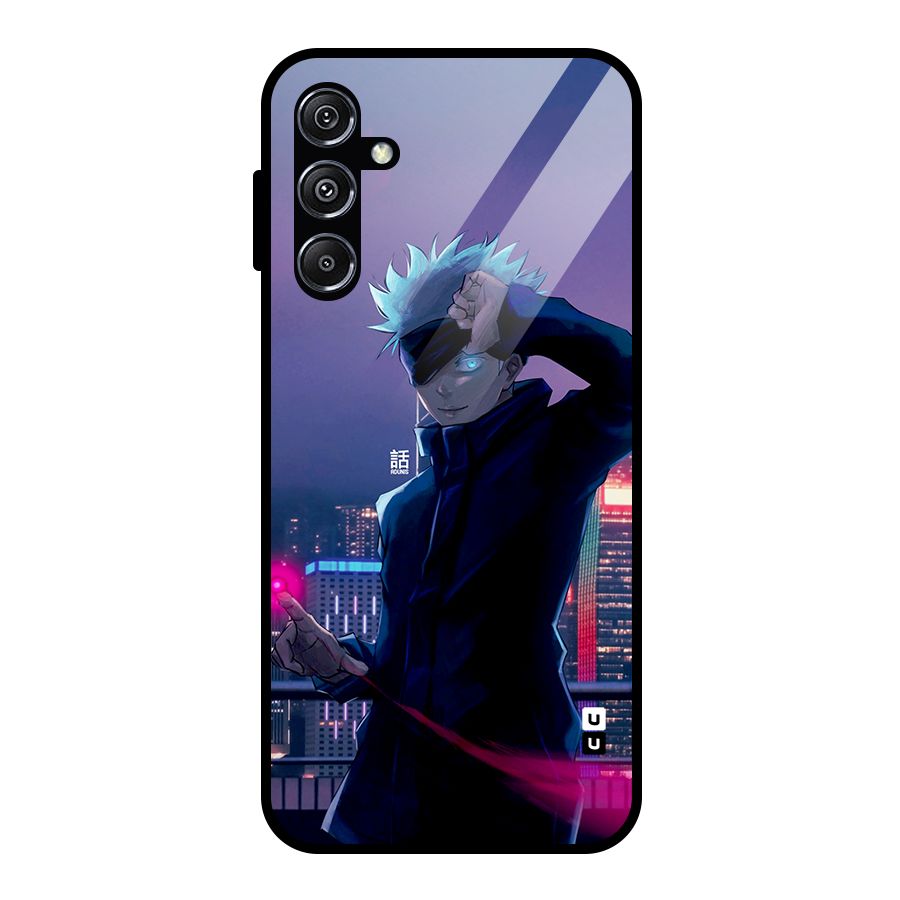 Gojo Looks Glass Back Case for Galaxy M34 5G