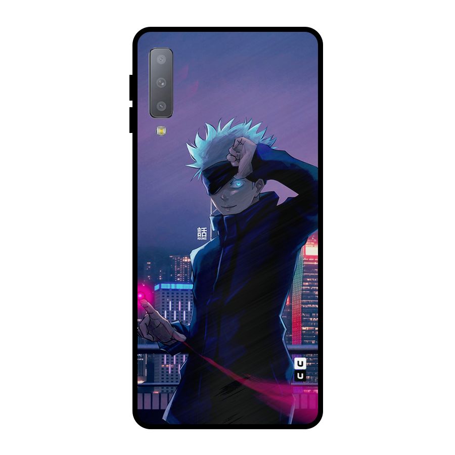 Gojo Looks Metal Back Case for Galaxy A7 (2018)