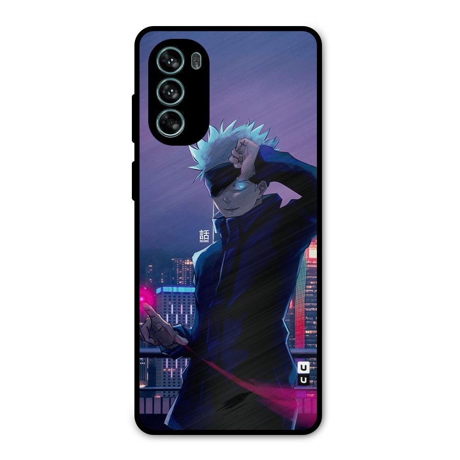 Gojo Looks Metal Back Case for Moto G62