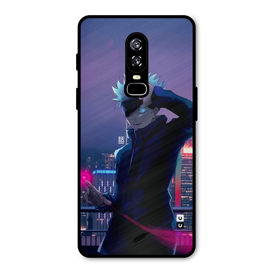 Gojo Looks Metal Back Case for OnePlus 6