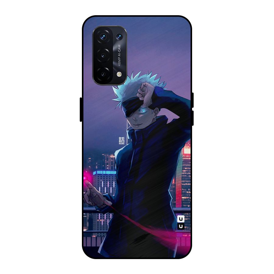 Gojo Looks Metal Back Case for Oppo A74 5G