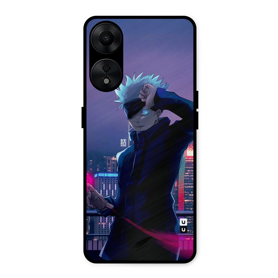 Gojo Looks Metal Back Case for Oppo A78 5G