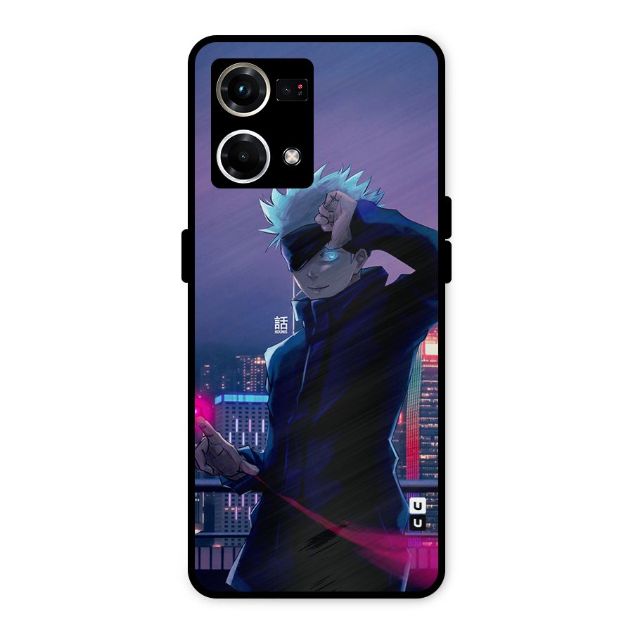 Gojo Looks Metal Back Case for Oppo F21 Pro 4G