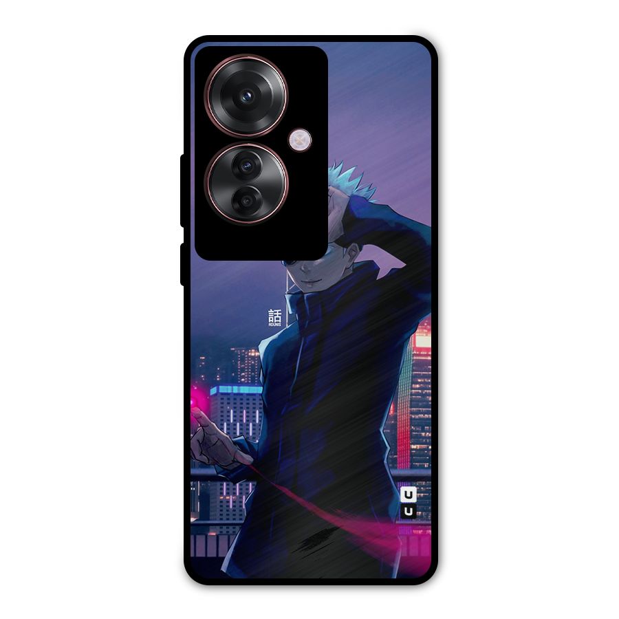Gojo Looks Metal Back Case for Oppo F25 Pro