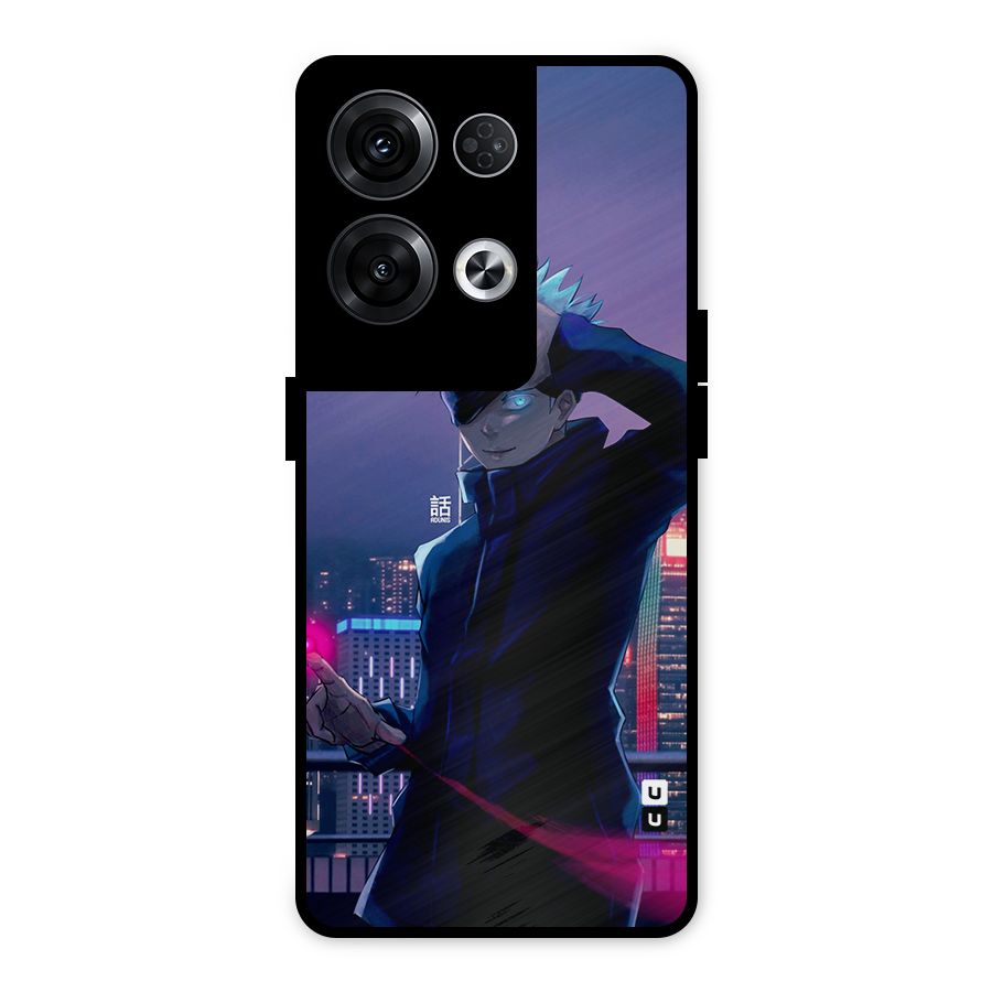 Gojo Looks Metal Back Case for Oppo Reno8 Pro 5G
