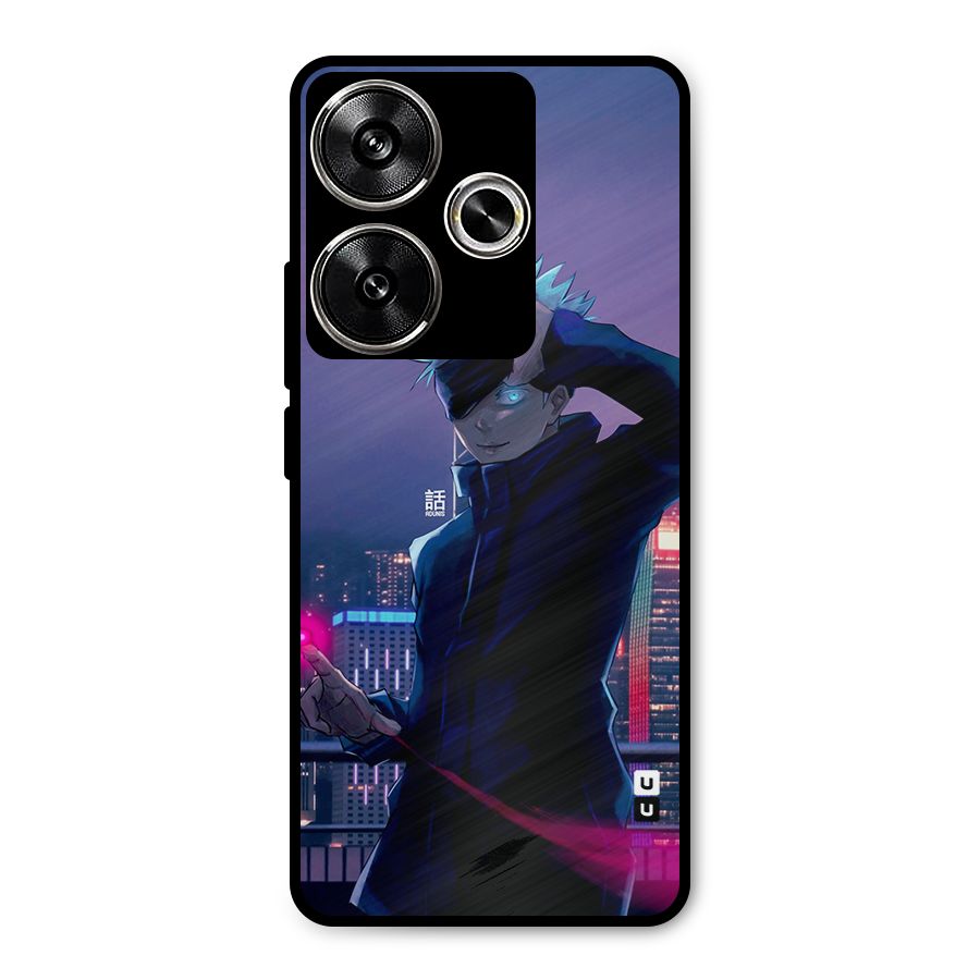 Gojo Looks Metal Back Case for Poco F6
