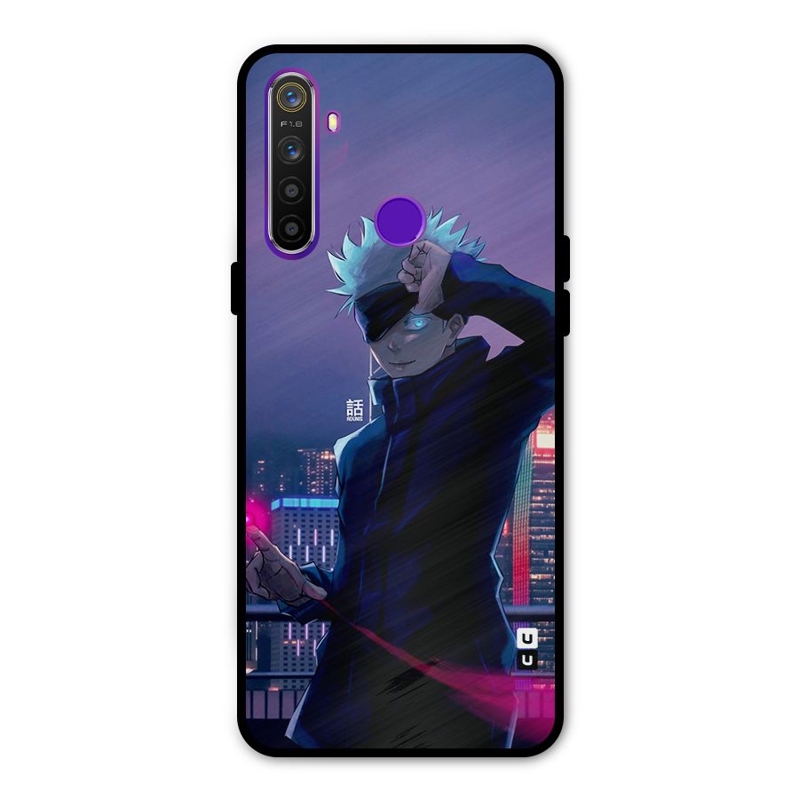 Gojo Looks Metal Back Case for Realme 5i