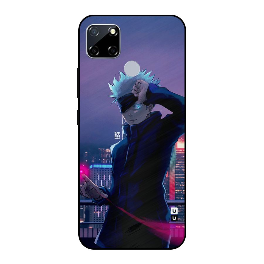 Gojo Looks Metal Back Case for Realme Narzo 20