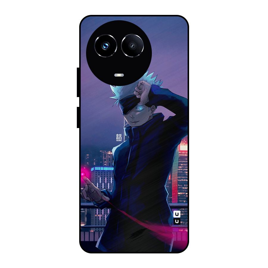 Gojo Looks Metal Back Case for Realme Narzo 60X