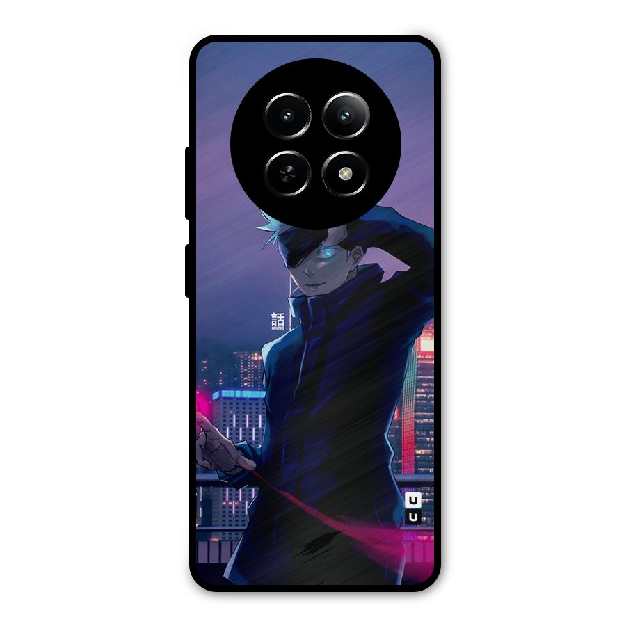Gojo Looks Metal Back Case for Realme Narzo 70x 5G