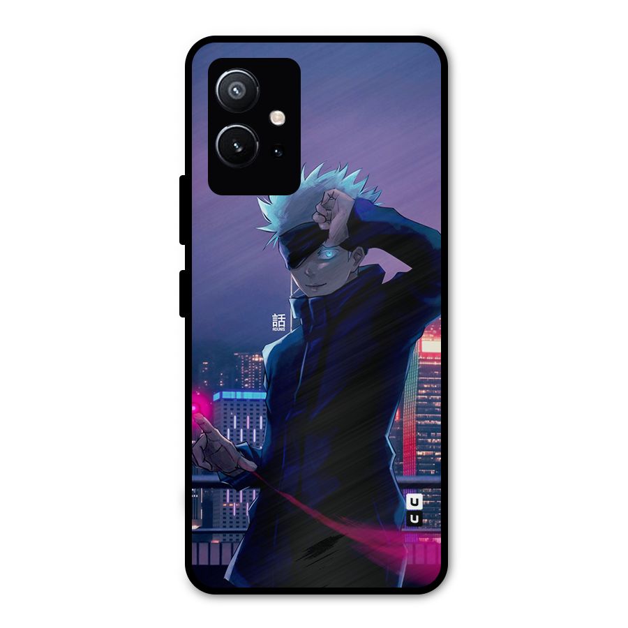 Gojo Looks Metal Back Case for Vivo T1 5G