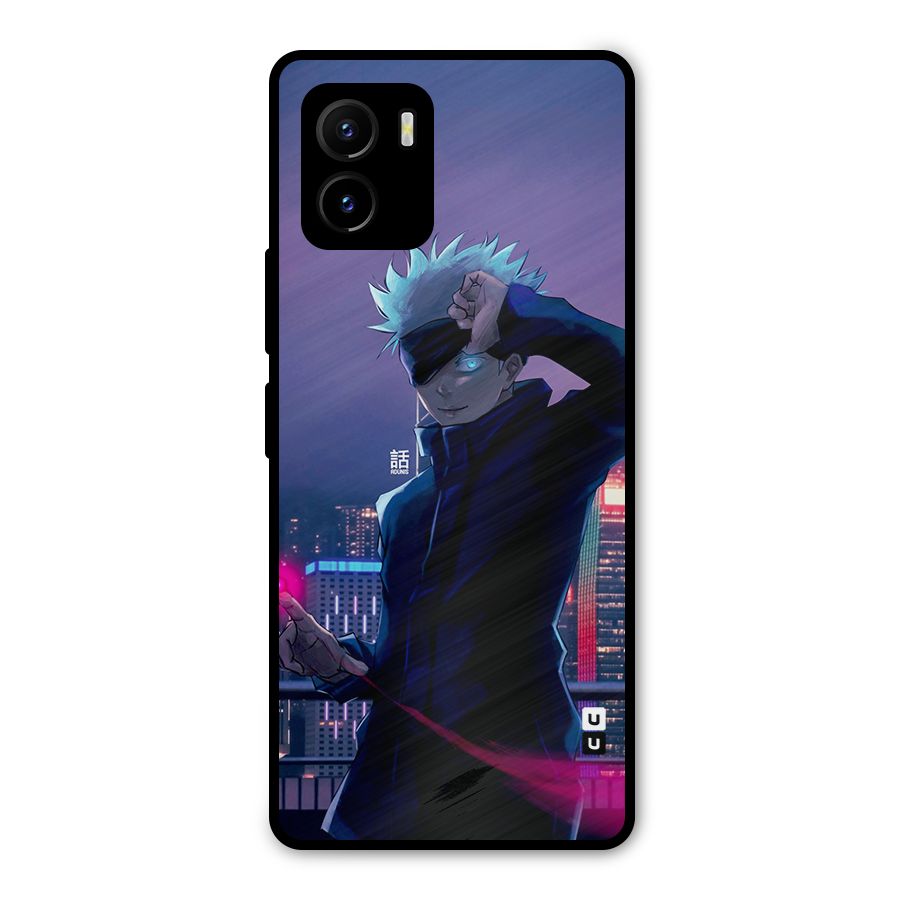 Gojo Looks Metal Back Case for Vivo Y15s