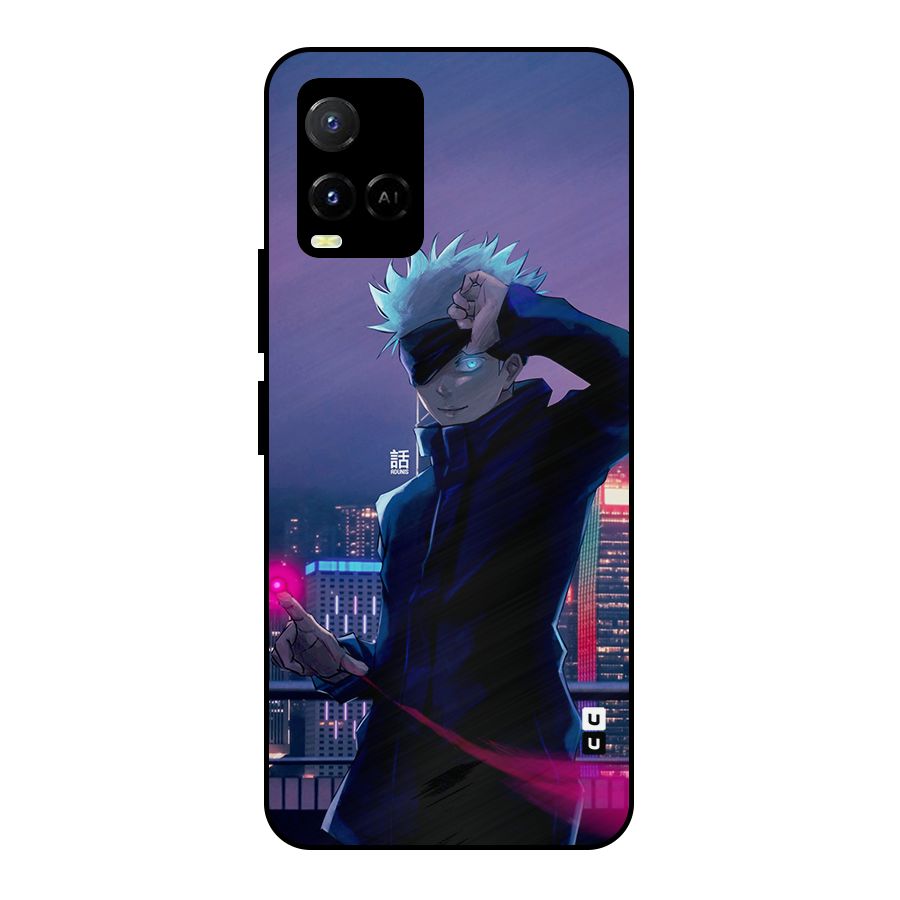 Gojo Looks Metal Back Case for Vivo Y21T